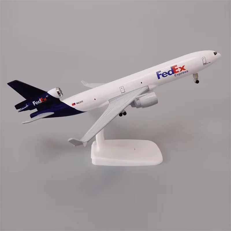 Model Kit Manual - 飛行機モデル 20 センチメートルエアフェデックスエクスプレス航空 MD MD-11 金属合金モデル飛行機キットホイール着陸装置飛行機で構築する