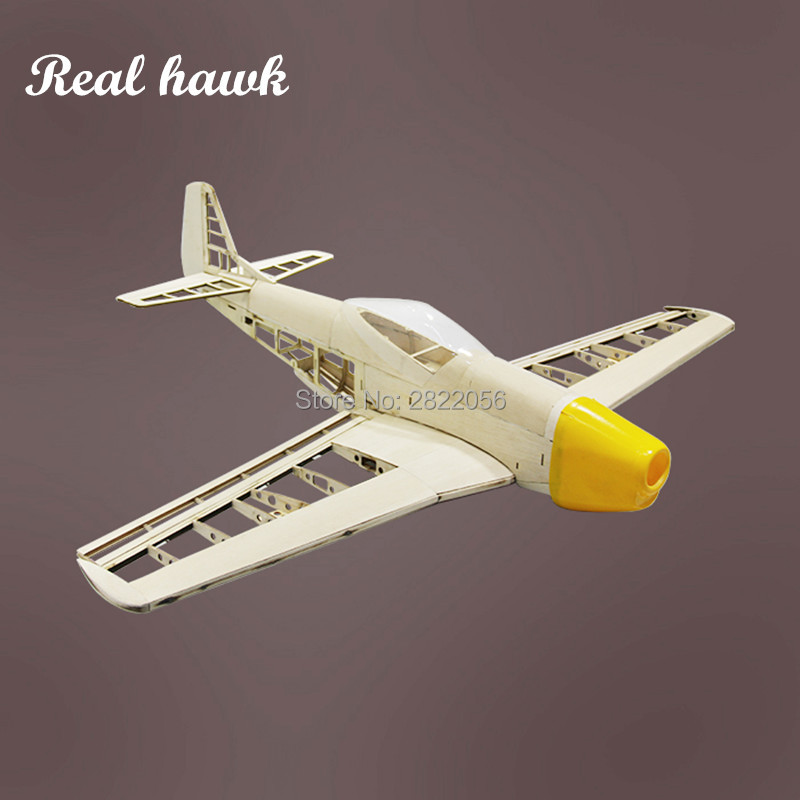 Model Kit Manual - RC飛行機 レーザーDIYカット バルサ材キット 翼幅1000mm 新品 P51フレーム
