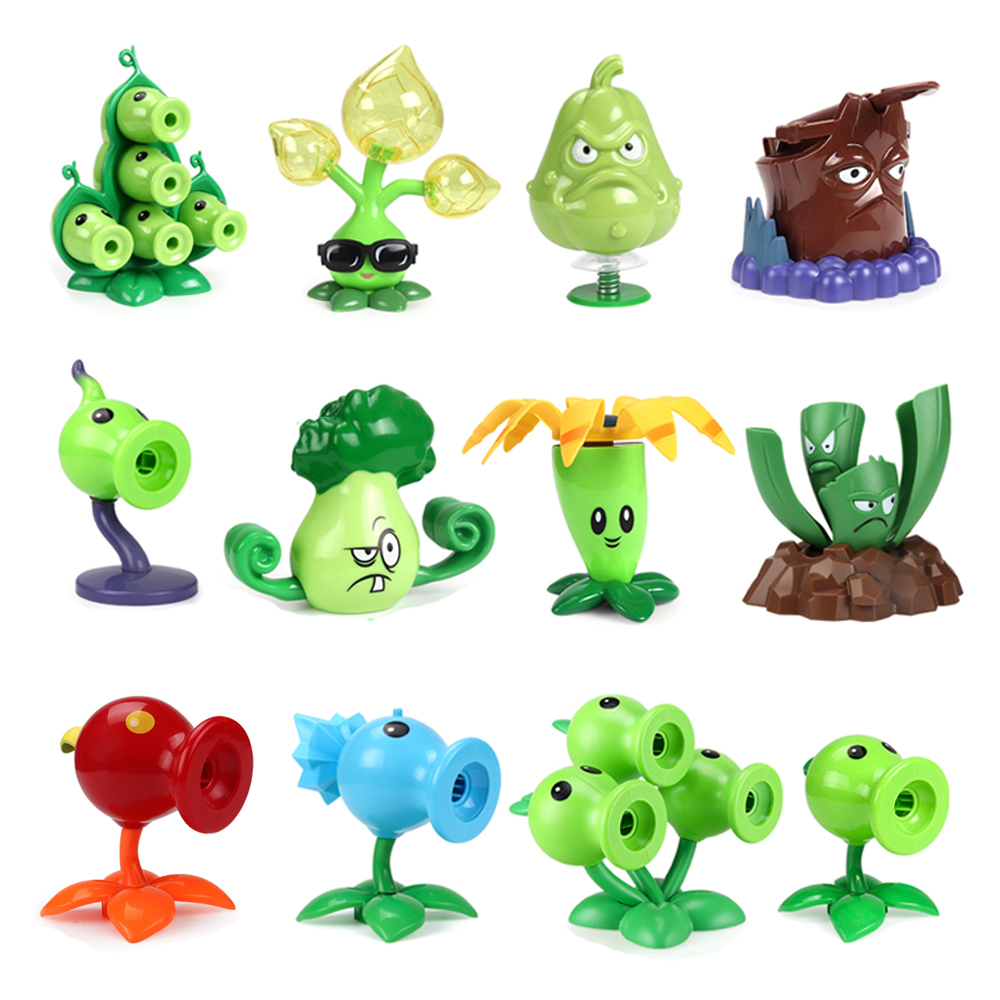 Model Kit Vs Action Figure - オリジナルプラントvsゾンビーズ PVZ 2 アクションフィギュア スノーピー戦士 ドールズ