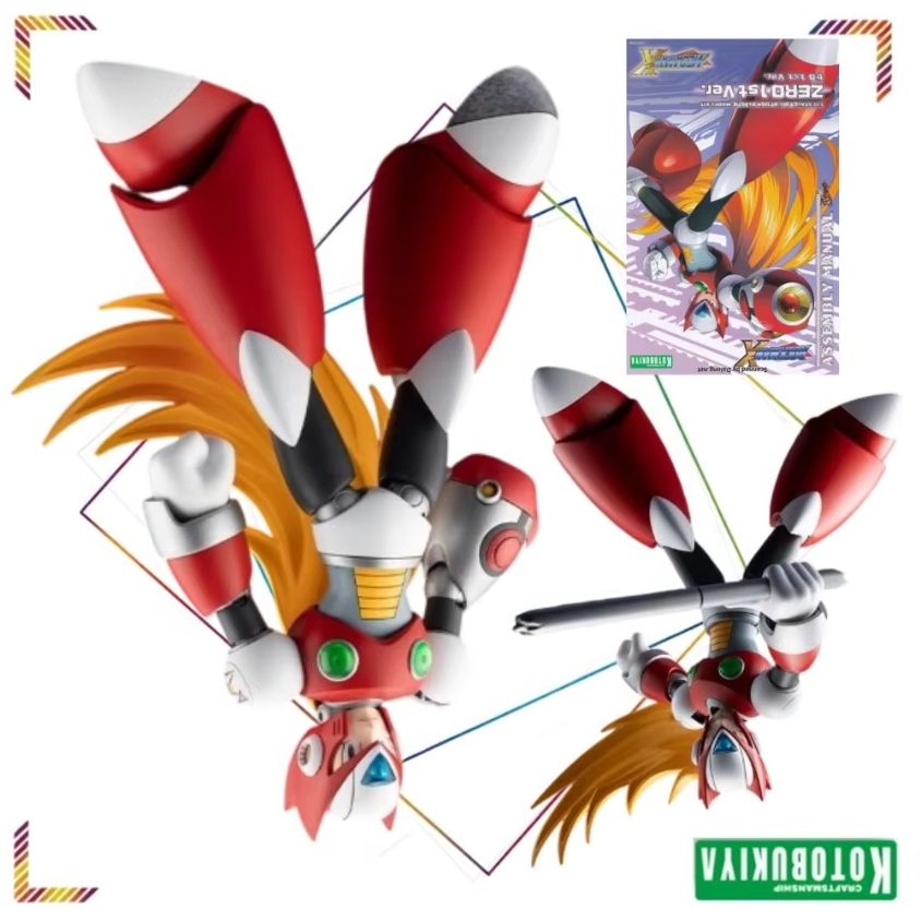 Mega Man X Model Kit - コトブキヤ メガマンX ゼロ 1st Ver. アクションフィギュア