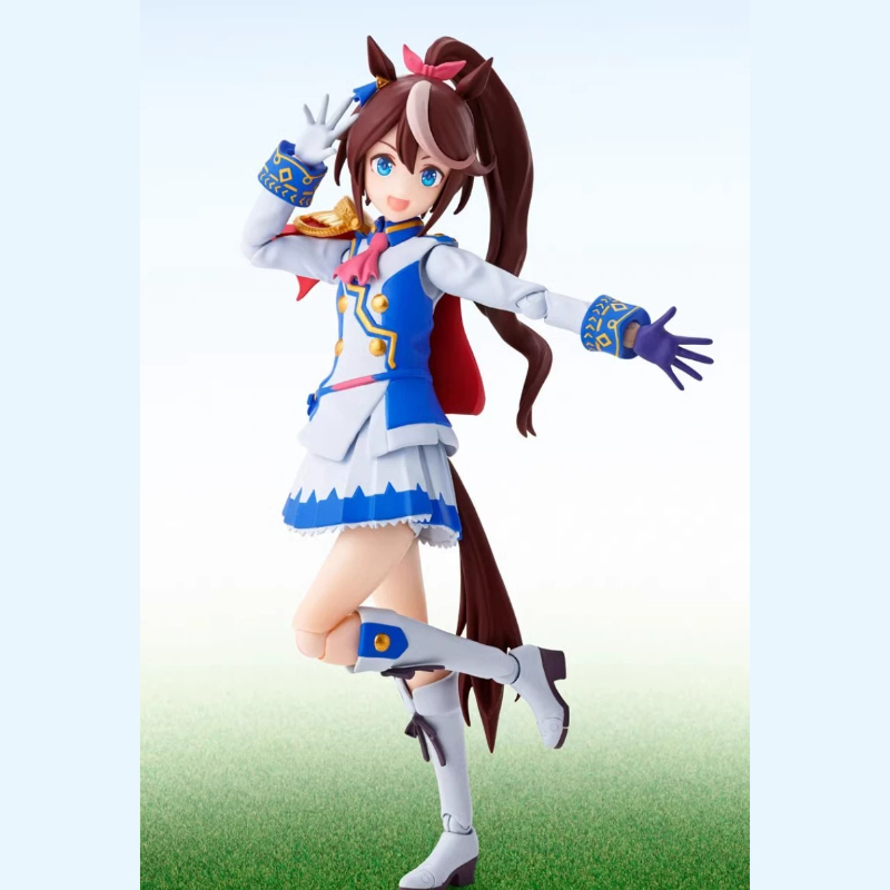 Model Kit Uma Musume - バンダイ SHFiguarts トカイテイオ アクションフィギュア ウマ娘 2周年限定
