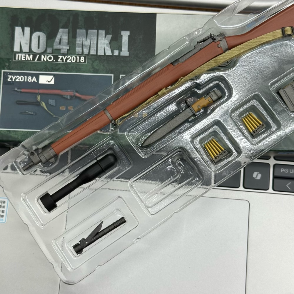 Model Kit Figures - ZY2018A 1/6 スケール第二次世界大戦英国リーエンフィールド No.4 Mk1 ライフルモデルキット