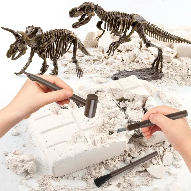 Model Kit Dinosaur - 恐竜発掘化石考古学科学教育玩具 DIY 組み立てシミュレーション恐竜骨格動物モデル
