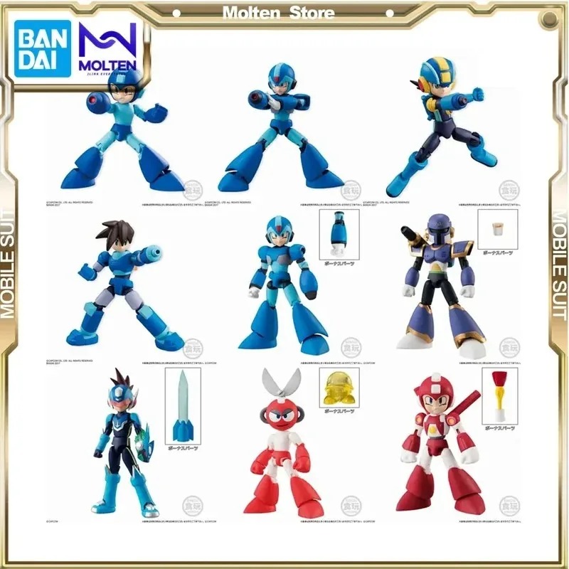 Mega Man X Model Kit - バンダイアクションロックマンロックマン X エグゼゼロミニプラ鎧 VAVA カットマンアニメフィギュアアクションフィギュアモデル子供のおもちゃギフト
