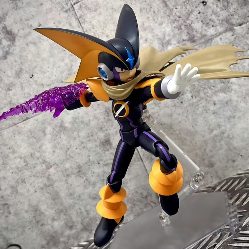 Mega Man X Model Kit - オリジナルコトブキヤ KP709 ロックマンバス EXE フォルテアニメアクションフィギュア組立模型玩具