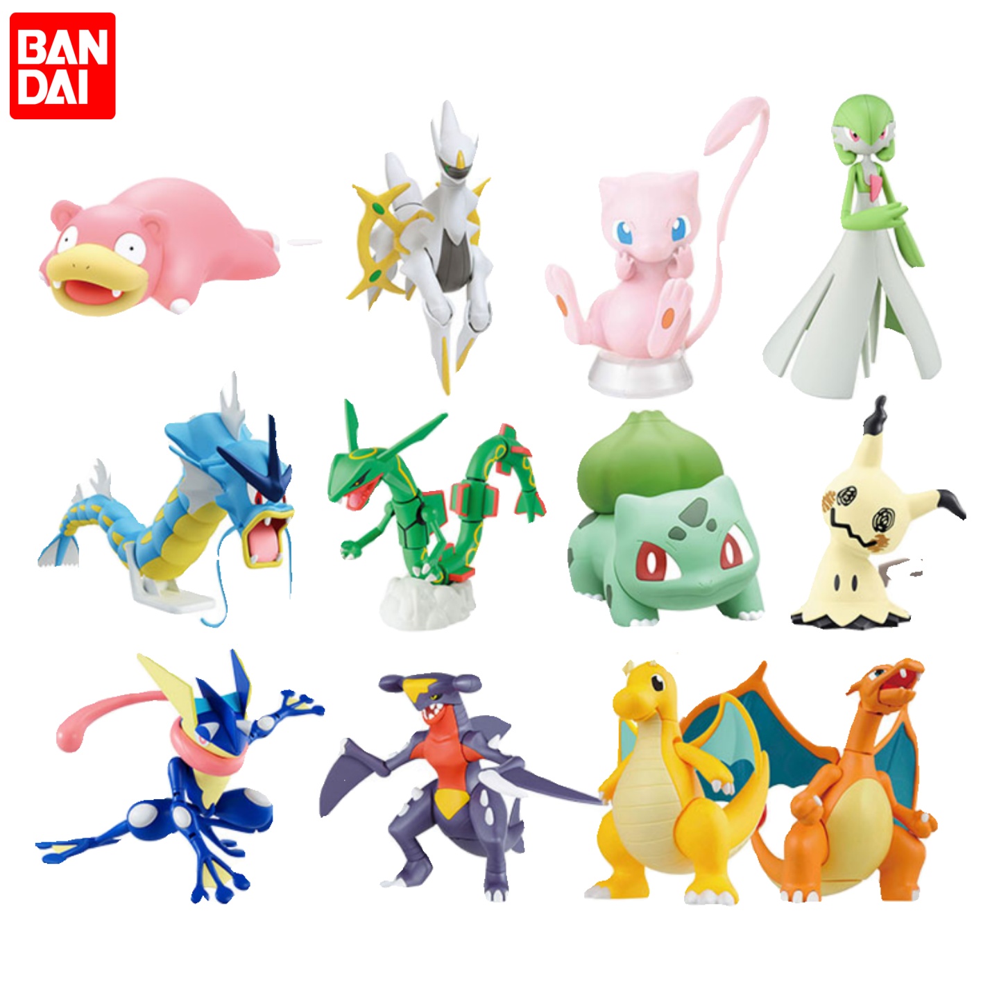Model Kit Quick Charmander - オリジナルバンダイポケモンモデルキットクイックアニメピカチュウヒトカゲミュウイーブイアクションフィギュア組立モデルの装飾子供のおもちゃのギフト