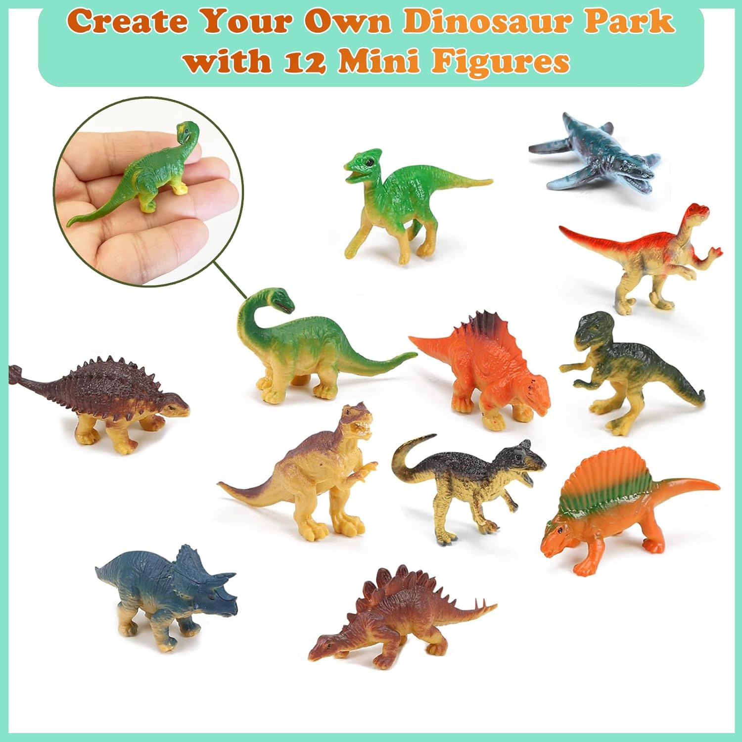 恐竜動物輸送車両おもちゃセットには、輸送車両1台、恐竜または - Model Kit Dinosaur のレビューと価格