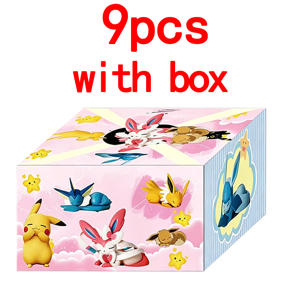 アニメポケモンイーブイブラインドボックスモデルフィギュア1- - Model Kit Pokemon のレビューと価格