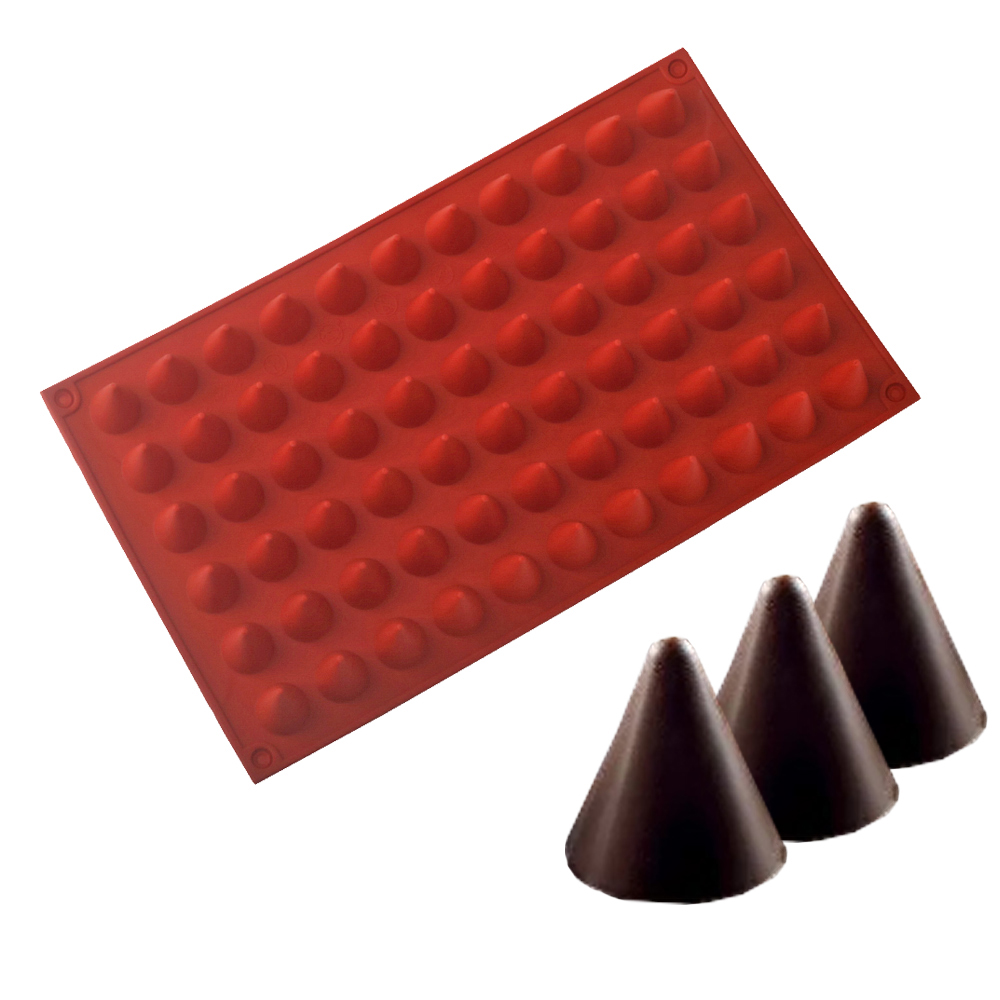 シリコンコーンチョコレートベーキングモールド、食品グレード、 - Model Kit For Beginners のレビューと価格