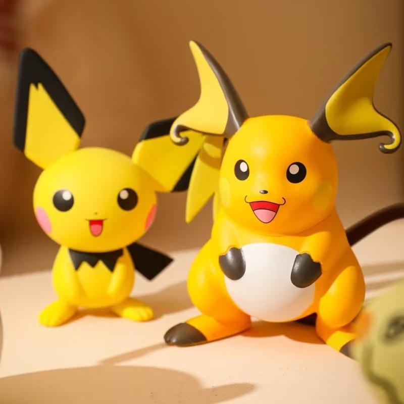 ポケモンアニメフィギュアミュウツーゲンガーピカチュウイーブイ - Model Kit Pokemon のレビューと価格