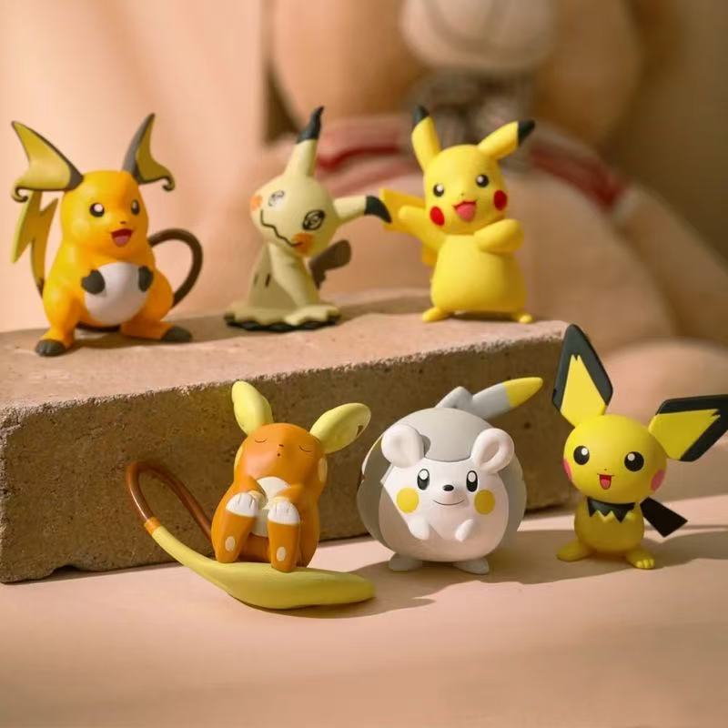 ポケモンアニメフィギュアミュウツーゲンガーピカチュウイーブイ - Model Kit Pokemon のレビューと価格
