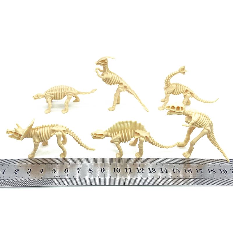 12 ピース/セットジュラ紀恐竜スケルトンモデル考古学ティラ - Model Kit Dinosaur のレビューと価格