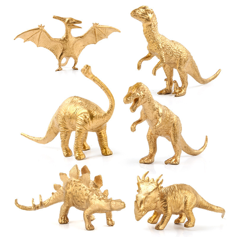 14ピース ゴールデン恐竜モデルセット ティラノサウルス プ - Model Kit Dinosaur のレビューと価格