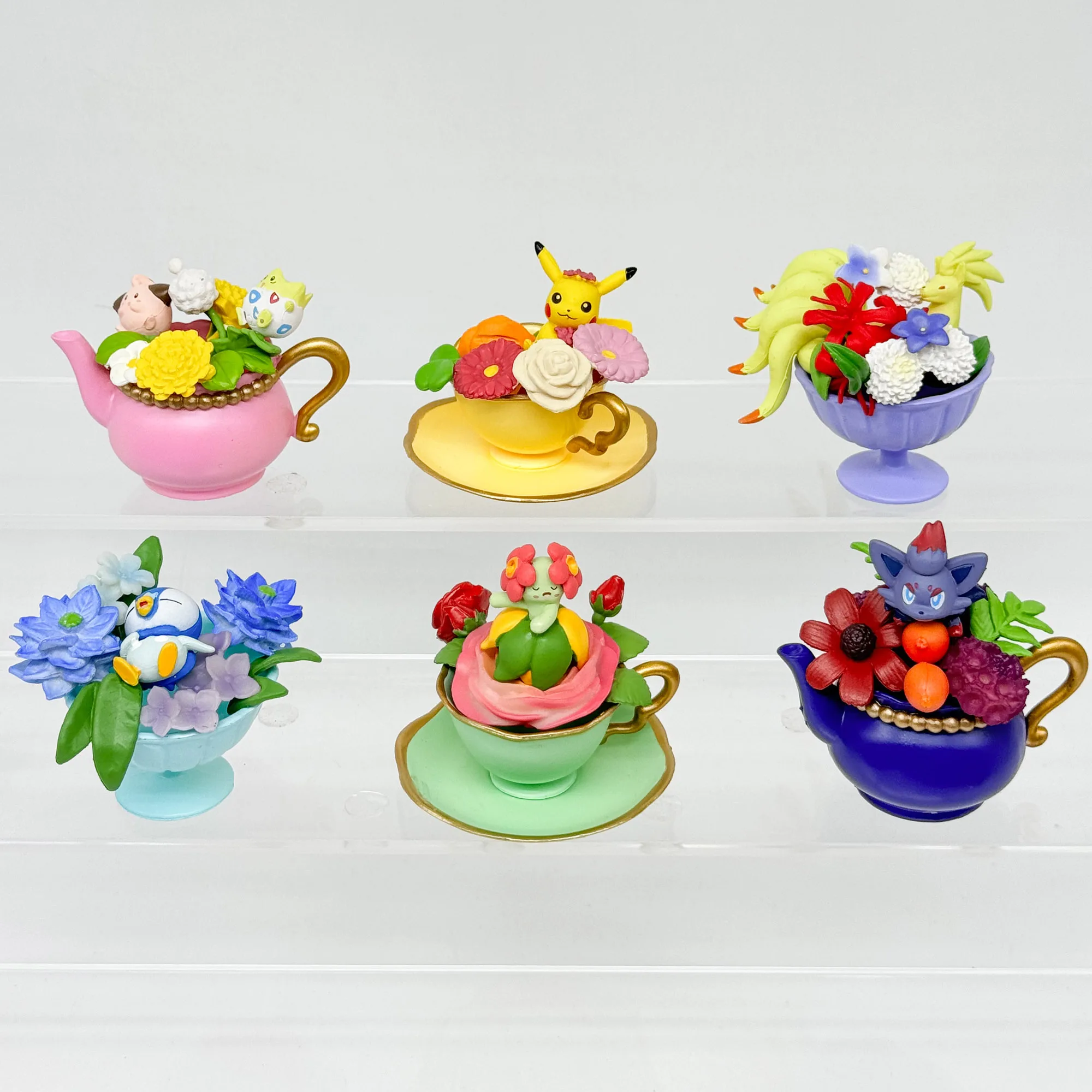 ポケモンミニチュアフラワーカップシーンブラインドボックスおも - Model Kit Pokemon のレビューと価格