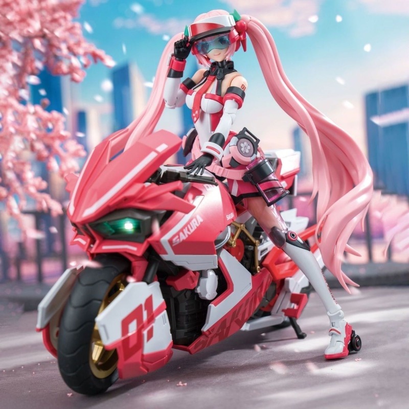 SOSKILL 初音ミク 桜ミク 機関車 機動戦士ガール 組 - Model Kit Hemoxian のレビューと価格