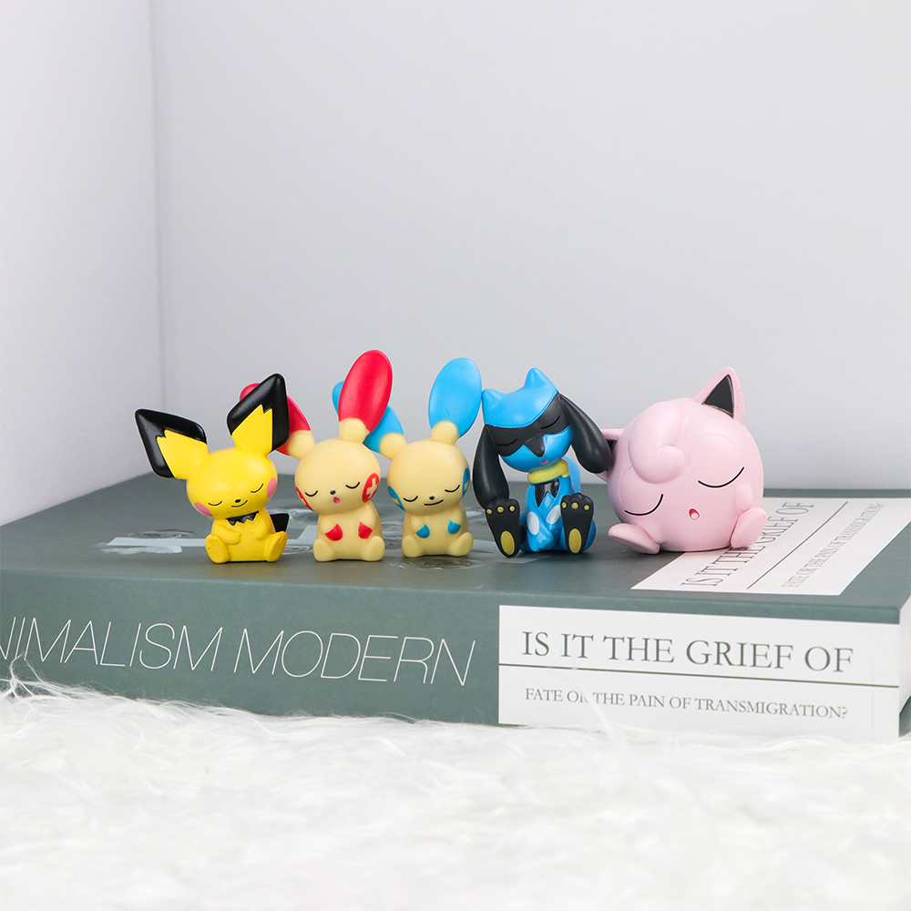 5 ピース/セットポケモンマウスホールドタツグリフィギュアお - Model Kit Pokemon のレビューと価格