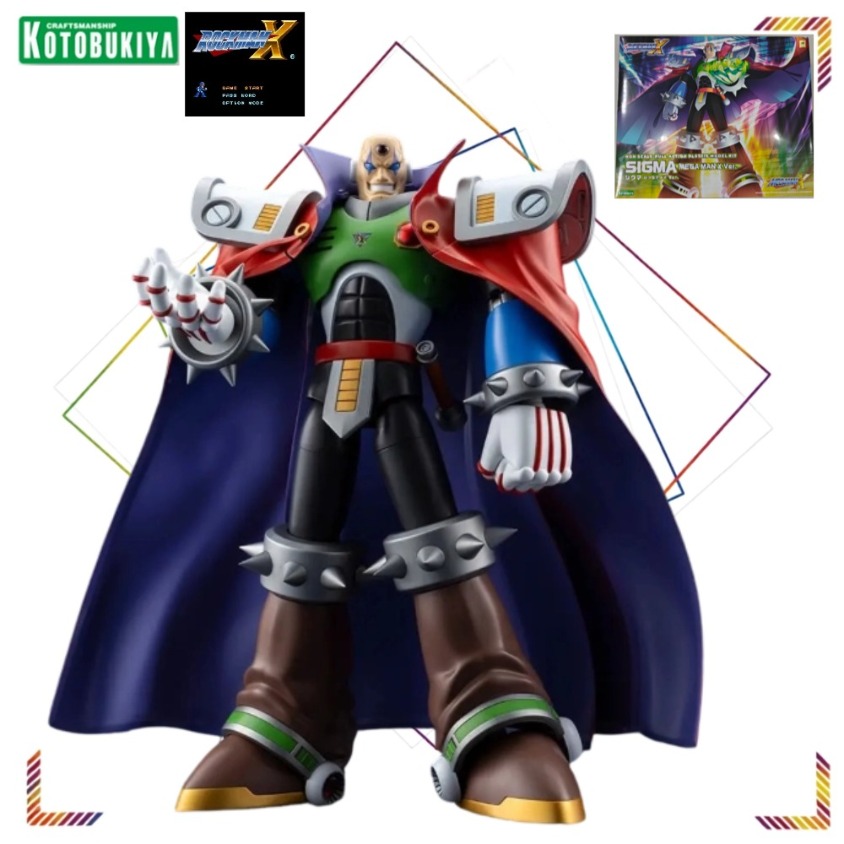コトブキヤ シグマ メガマンX Ver. アクションフィギュ - Mega Man X Model Kit のレビューと価格