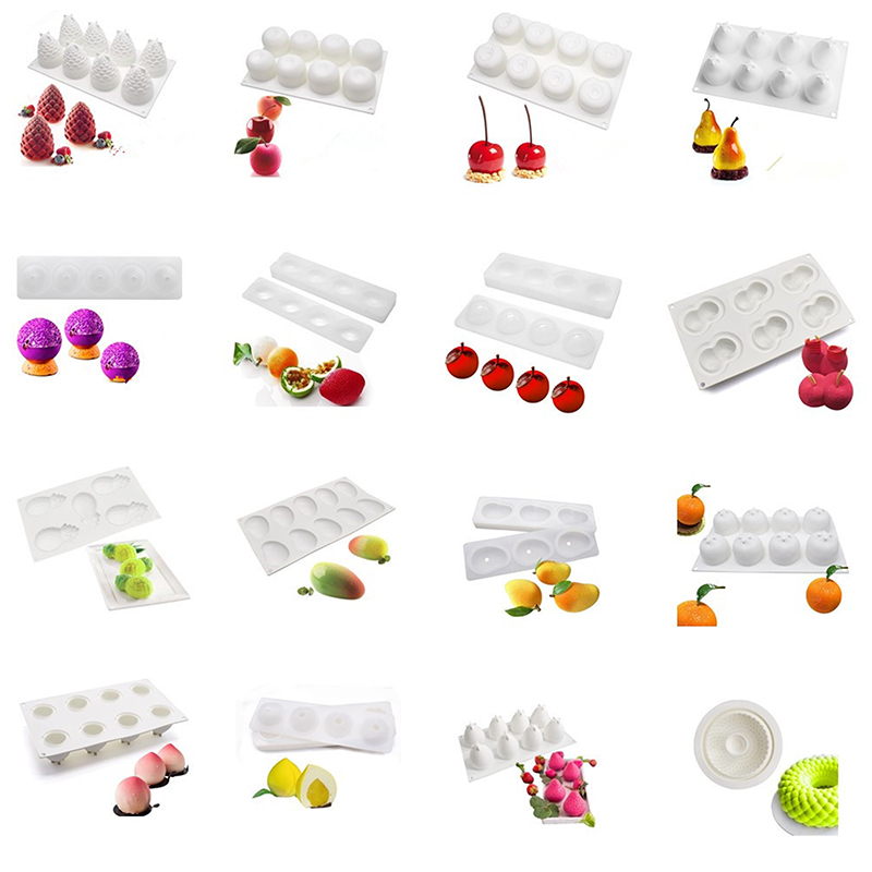 食品グレードシリコン製フルーツシリーズケーキ型 – パイナッ - Model Kit For Beginners のレビューと価格