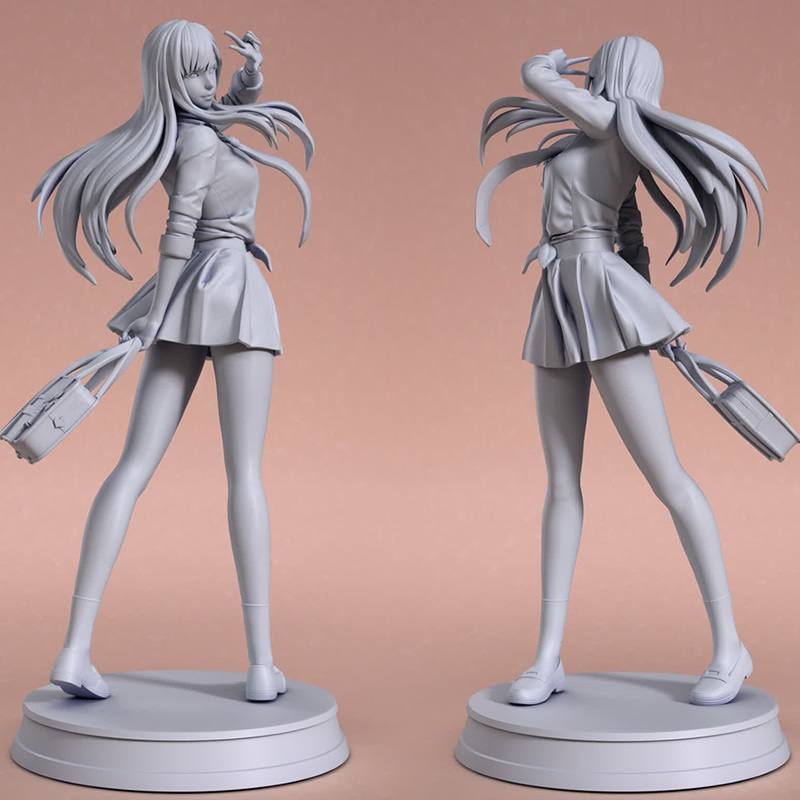 ゲームキャラクターの組み立てられた未塗装のカスタムジグソーパ - Model Kit Figures のレビューと価格