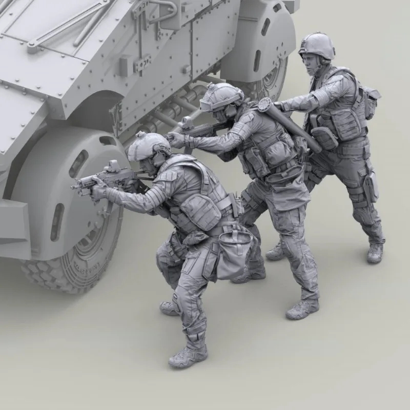 1/35 レジンモデルフィギュア GK ，未組立・未塗装キッ - Model Kit Figures のレビューと価格