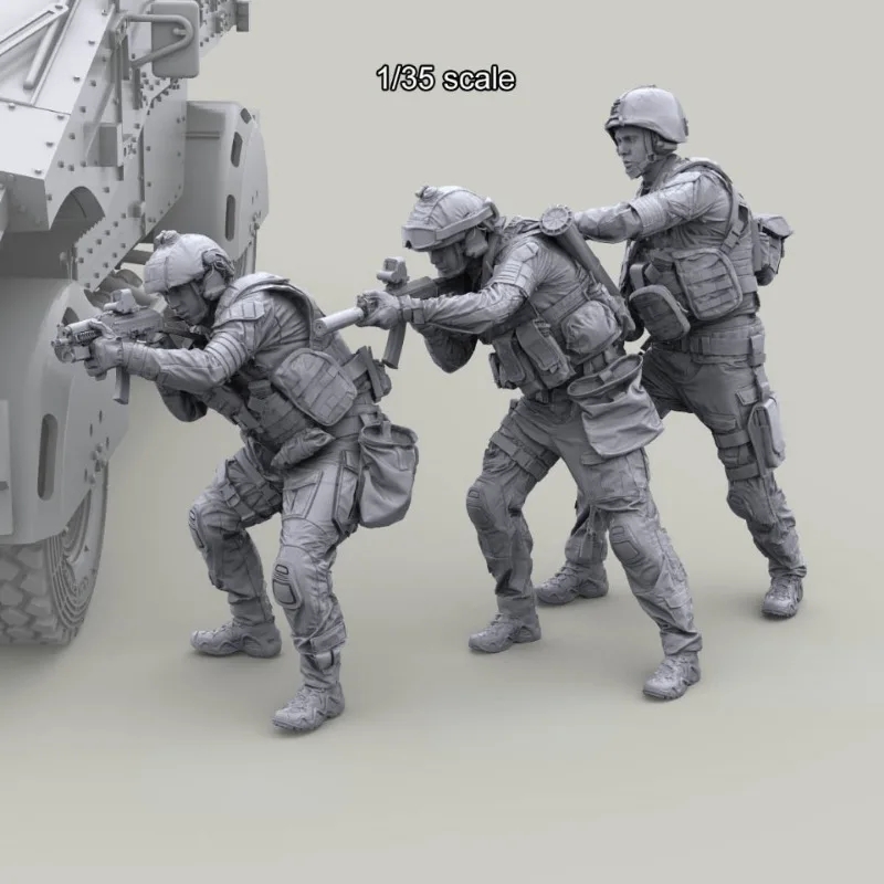 1/35 レジンモデルフィギュア GK ，未組立・未塗装キッ - Model Kit Figures のレビューと価格