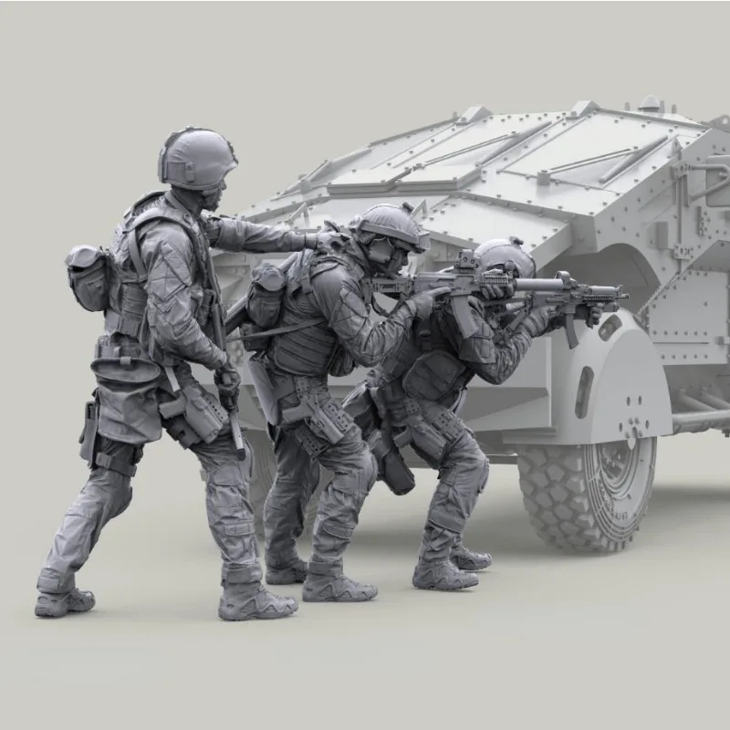 1/35 レジンモデルフィギュア GK ，未組立・未塗装キッ - Model Kit Figures のレビューと価格