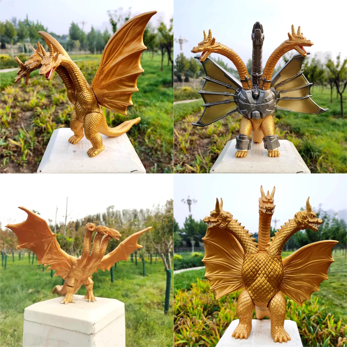 ドラゴンキングのアクションフィギュア,3つのドラゴンキング, - Model Kit Vs Action Figure のレビューと価格