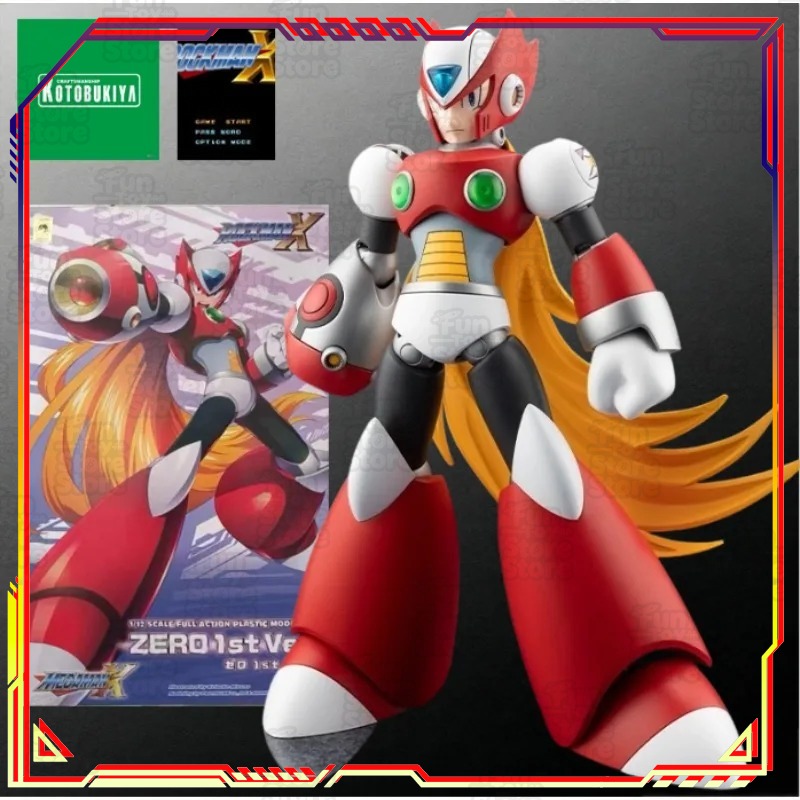 コトブキヤ メガマンX ゼロ 1st Ver ブラックゼロ  - Mega Man X Model Kit のレビューと価格