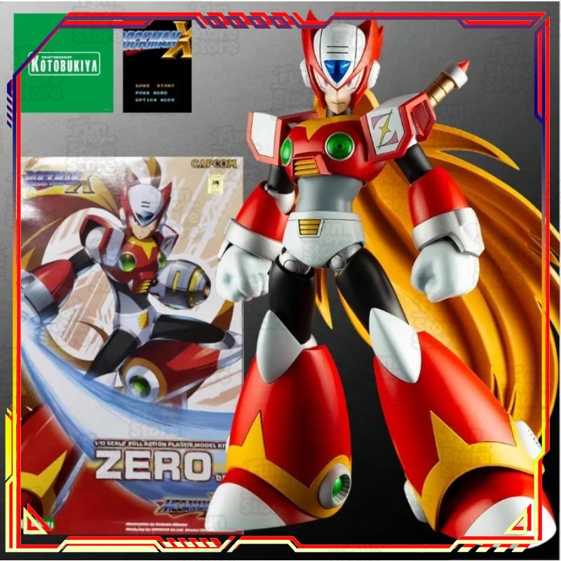コトブキヤ メガマンX ゼロ 1st Ver ブラックゼロ  - Mega Man X Model Kit のレビューと価格