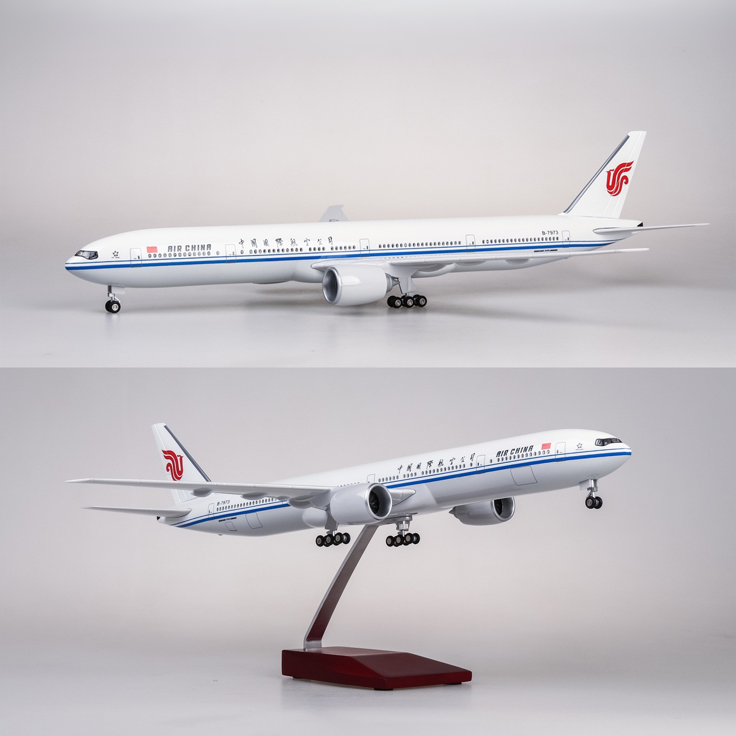 47cm大型航空機エアチャイナB777ダイキャストレジン製飛 - Model Kit China のレビューと価格